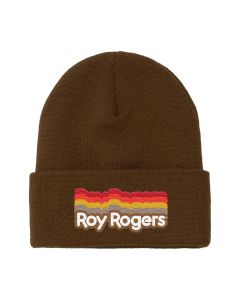 Roy Rogers Multicolor Cuffed Knit Beanie